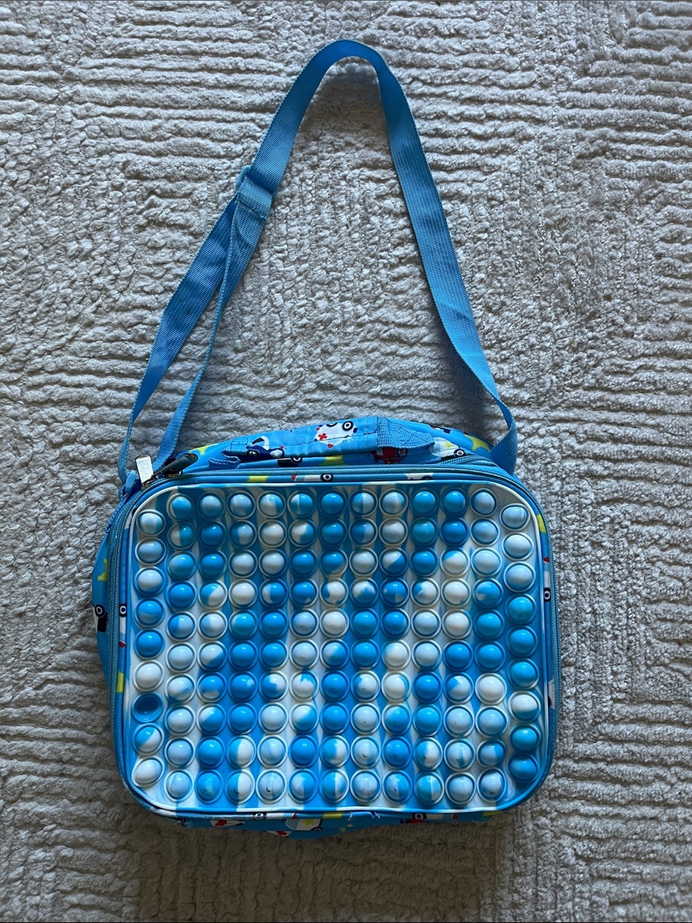 Kids Blue Pop It Shoulder Bag - Brand Unknown
